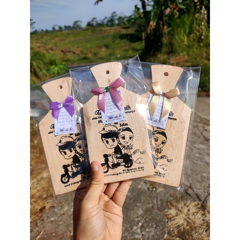 Souvenir telenan mini souvenir pernikahan talenan mini talenan sablon