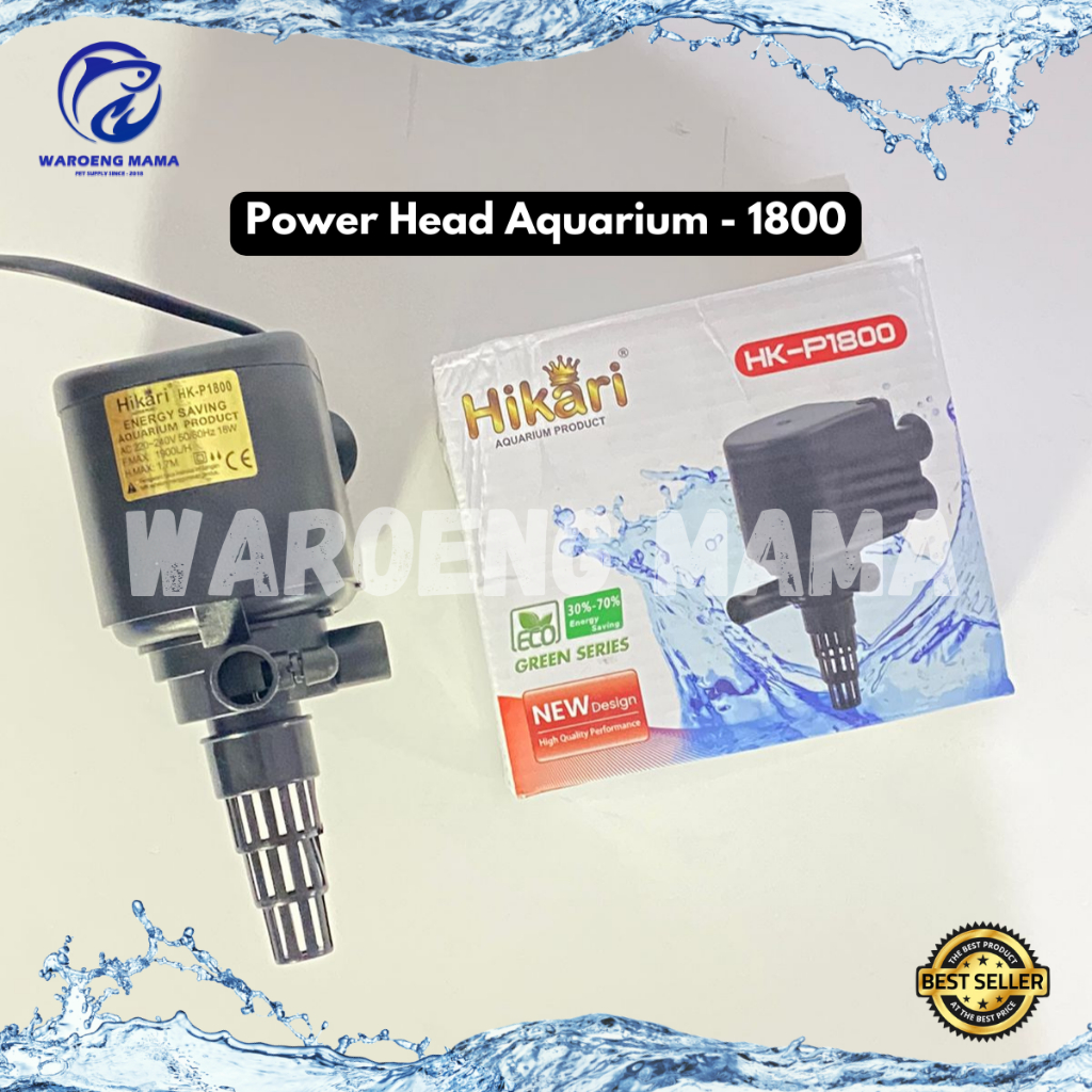 Pompa filter aquarium Hikari 1200 1600 1800 2600 3000 pompa celup power head aquarium