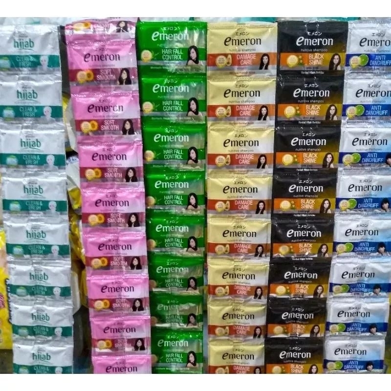 Shampoo emeron dapat 2 renteng