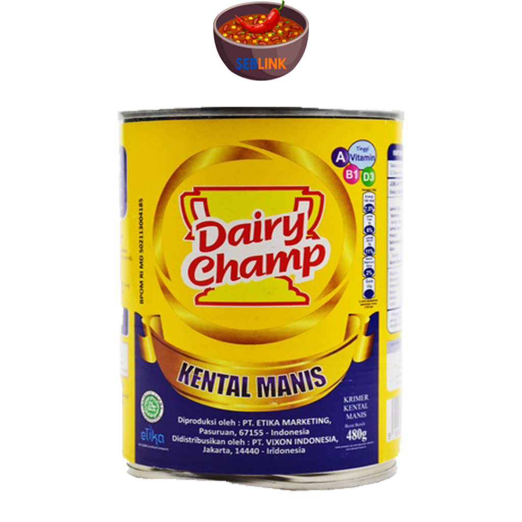 

DairyChamp Susu Kental Manis 480G