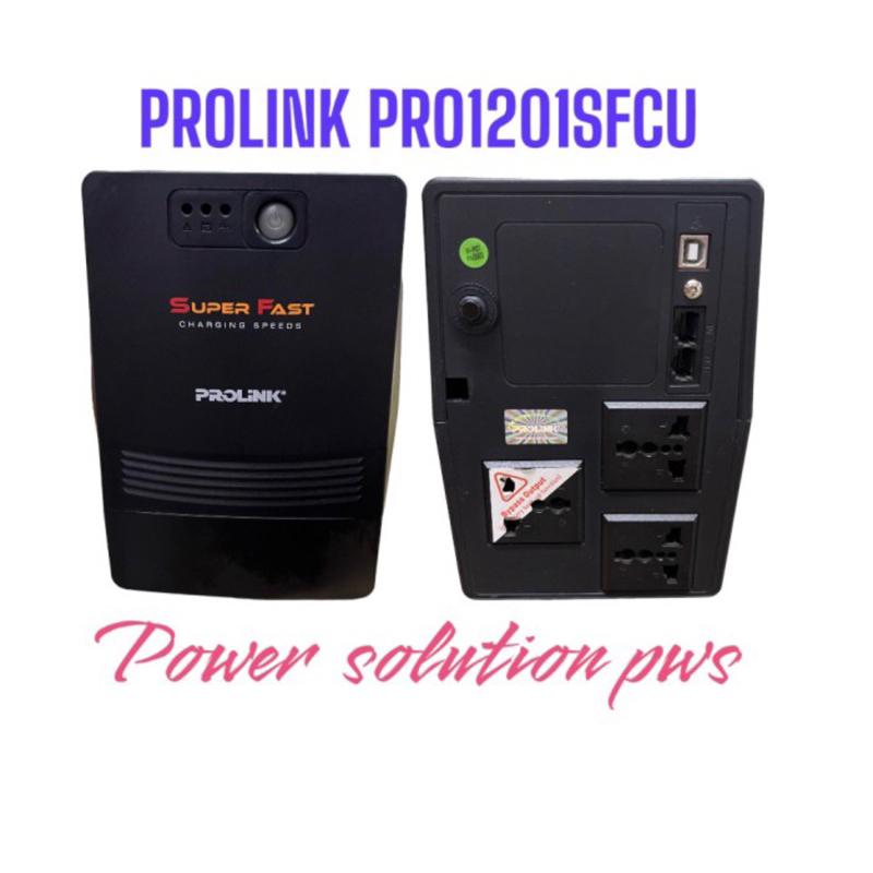 UPS PROLINK PRO1201SFCU PRO 1201 SFCU 1200 VA