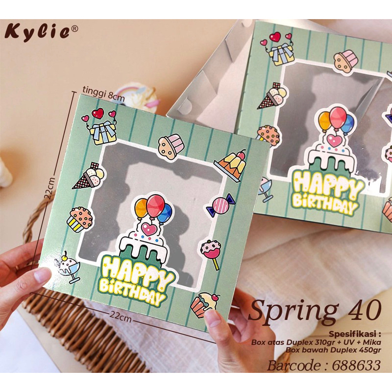 

BOX DUS SPRING HAPPY BIRTHDAY