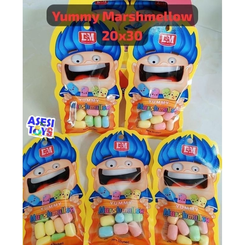 

permen anak warung marsmello yummy dsm 30pcs