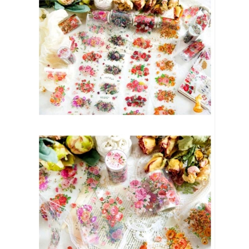 

(SAMPLE/SHARE) FLOWER BOUQUET PET TAPE
