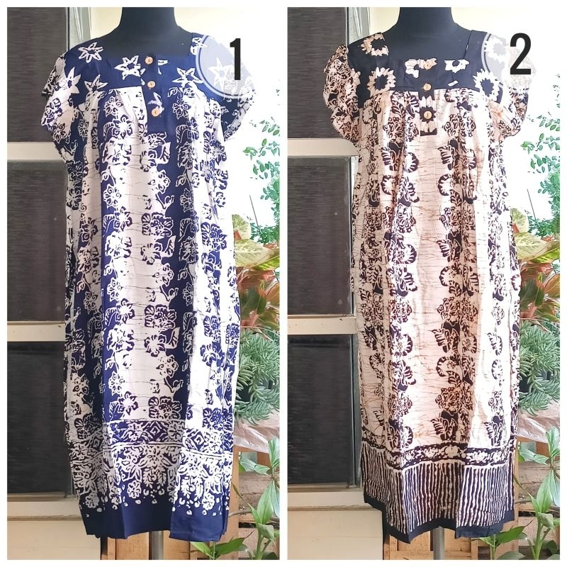 Daster lengan cipir/geber merk Maribaya LD 120