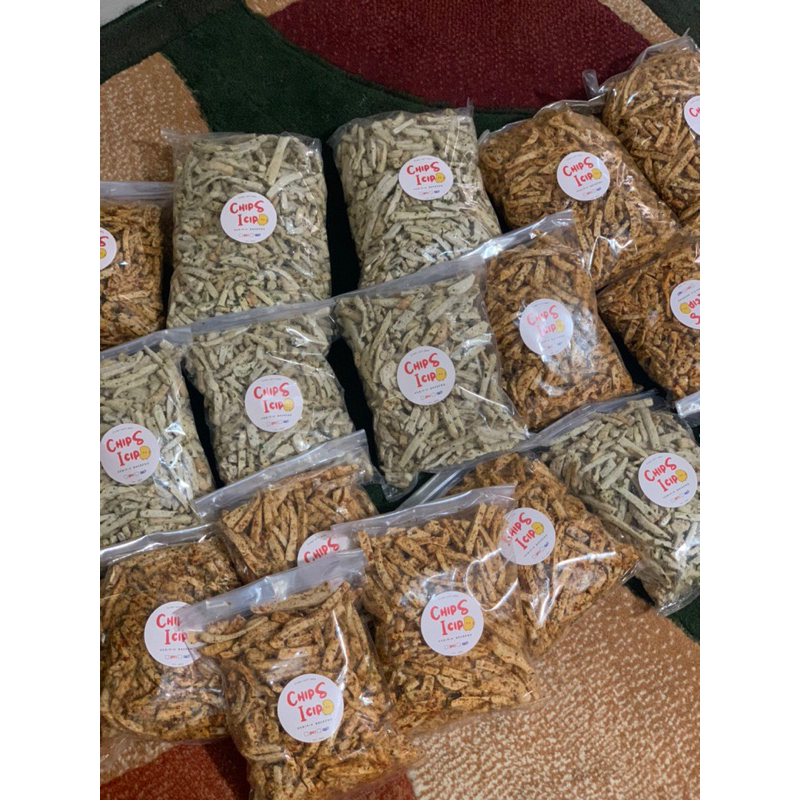 

KERIPIK BASRENG ASIN/PEDAS DAUN JERUK