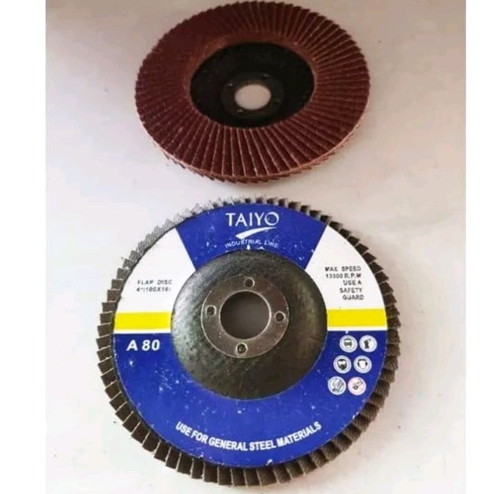 Flap disc mata gerinda amplas susun grid 80 Taiyo
