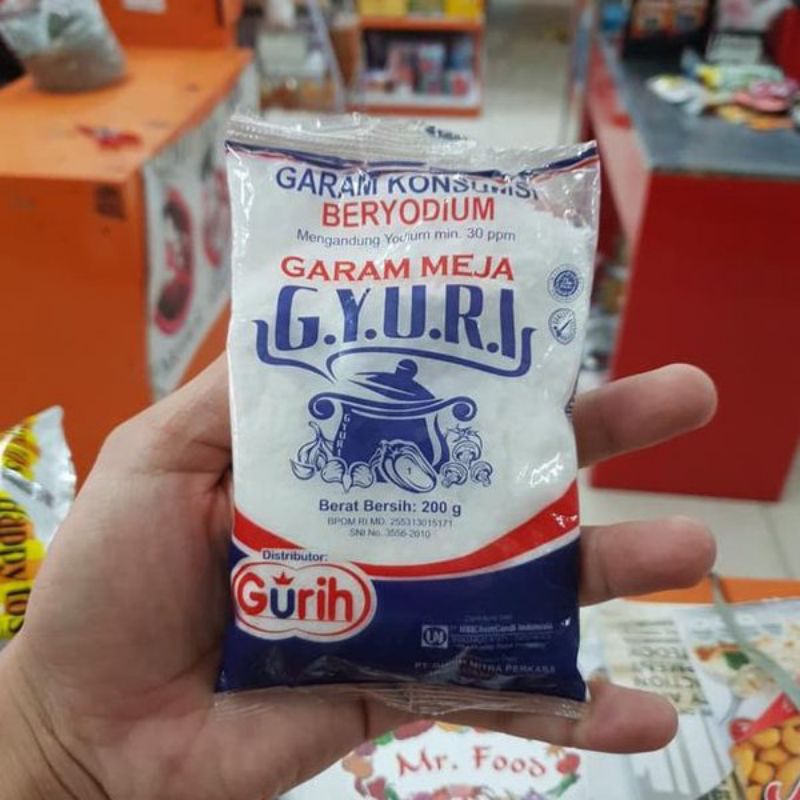 

Garam Beryodium/ Garam Meja / Garam Halus 200gr