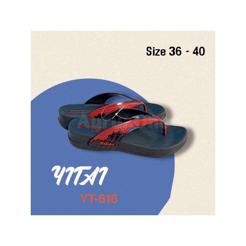 Sandal jepit Wanita dewasa Yitai YT-618 bagus banget