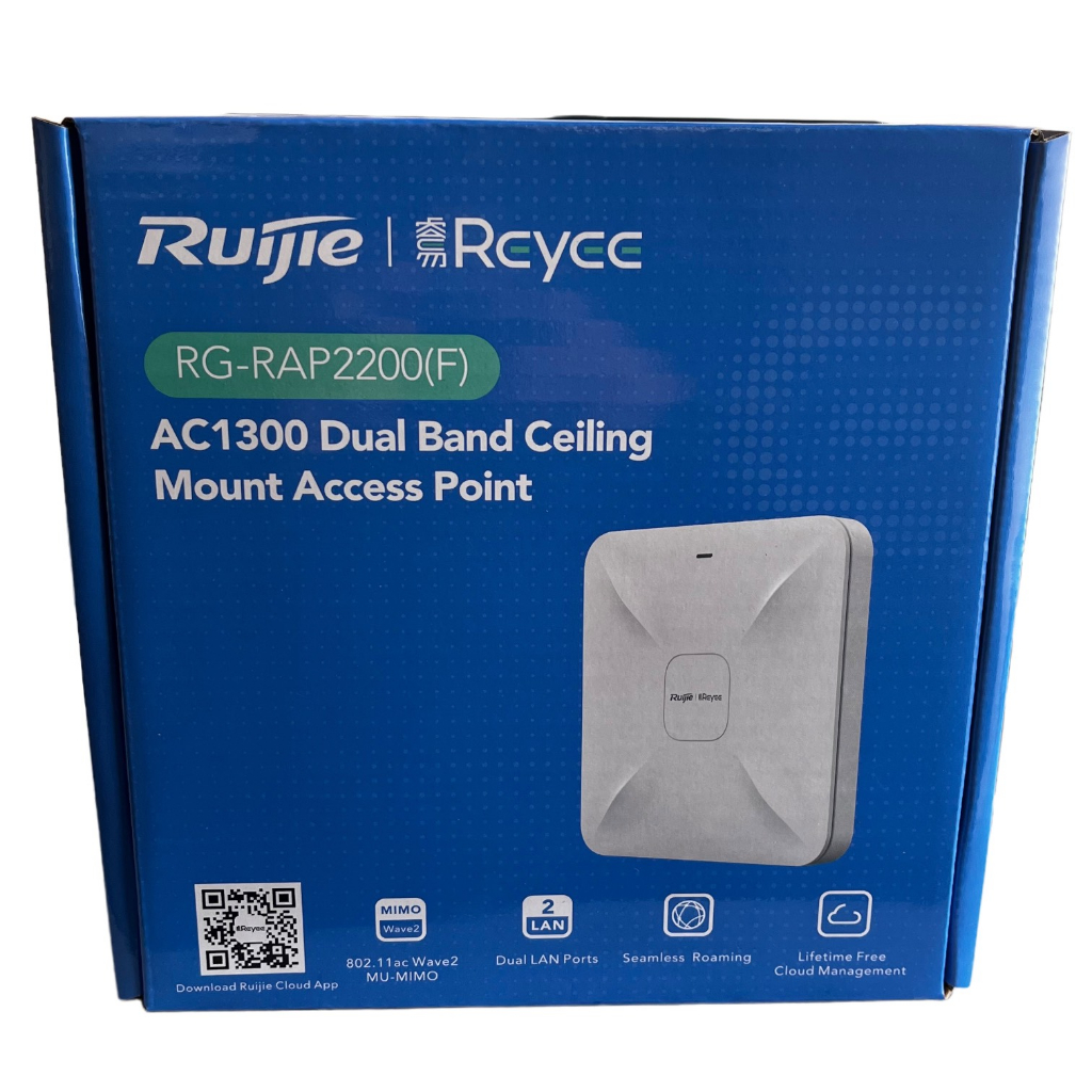 Ruijie Reyee RG-RAP2200(F) AC1300 Dual Band Ceiling Mount Access Point