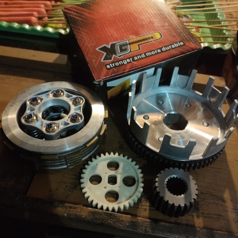 drafgear xgp ukuran 22 pnp gl Megapro Tiger set house kopling kampas per 6