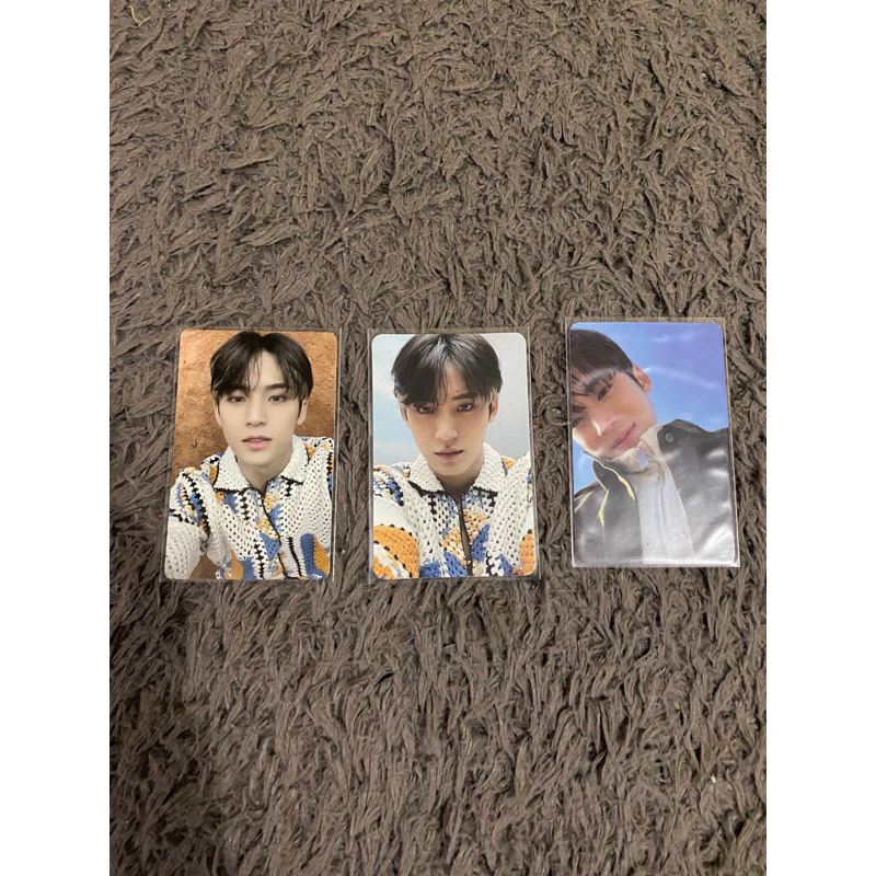 photocard mingyu face the sun