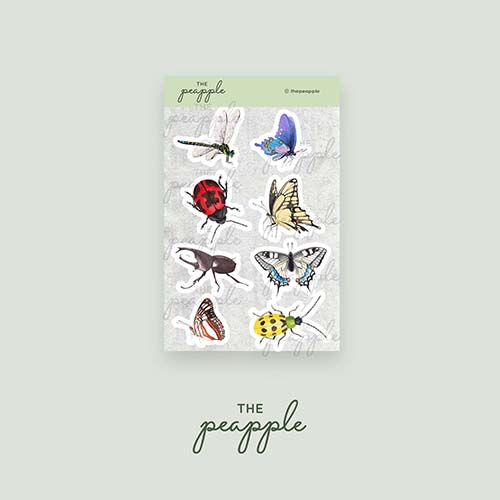 

The Peapple Stiker / Sticker tema IPA ilmu pengetahuan alam biology biologi hewan kebun binatang zoo 04-003-K