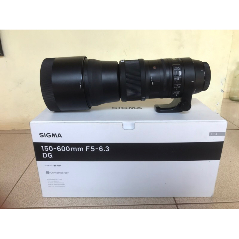 Lensa Sigma 150-600mm for Canon Like New