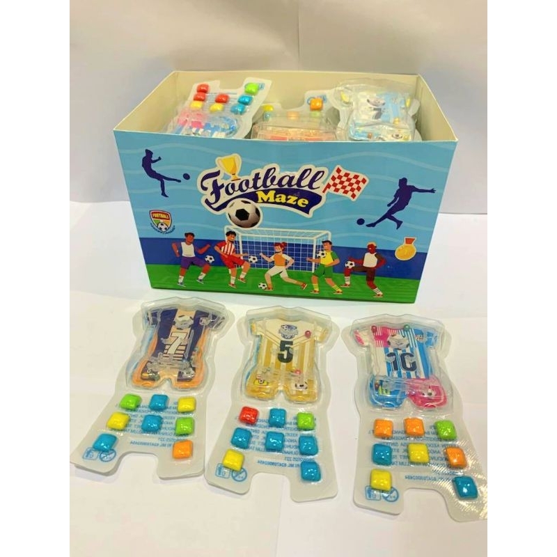 

Permen Cemilan Snack Football Bola Sepakbola Olahraga Baju Atlet Mainan Anak Murah (isi 30 pcs)