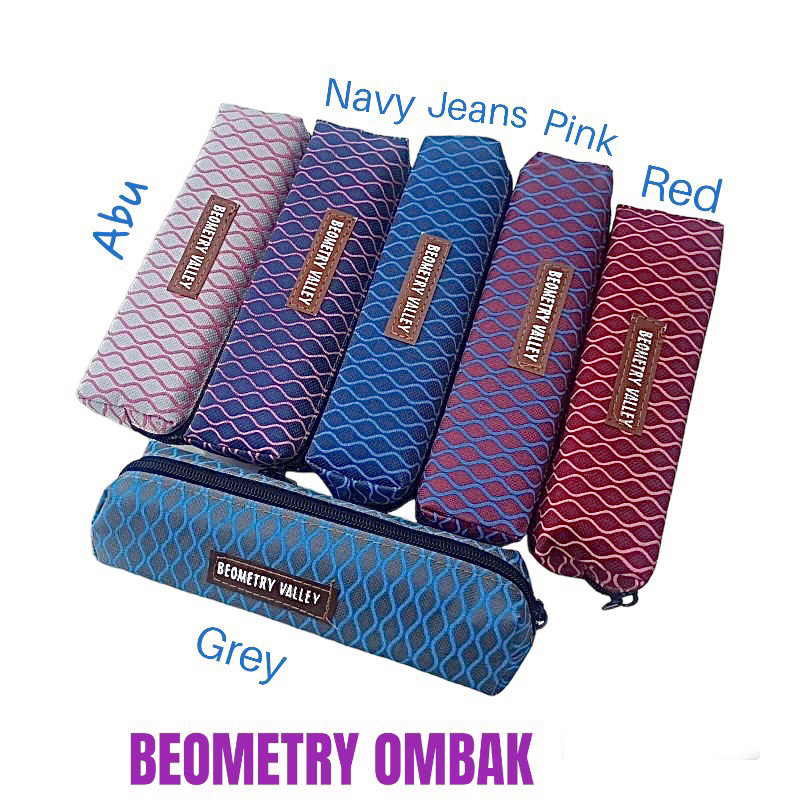 

Tempat Pensil Bentuk Lontong Biometry Ombak Tepak Lontong Alat Sekolah dan Kantor