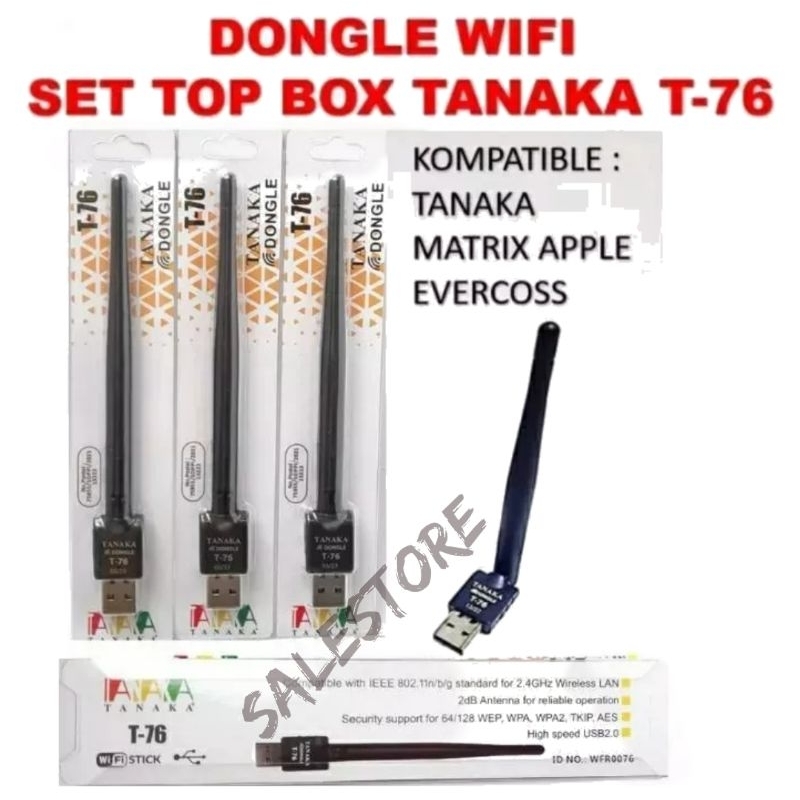 Wifi Dongle Tanaka T76 Set Top Box Tanaka / Matrix