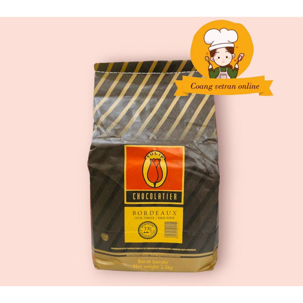 

tulip bordeux coklat bubuk 2.5 kg