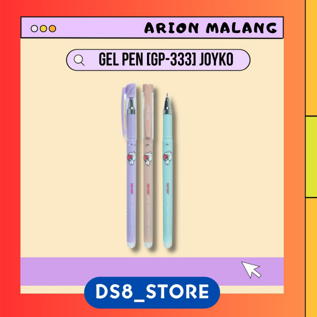 

Gel Pen GP-333 [Pulpen Bisa Dihapus] JOYKO