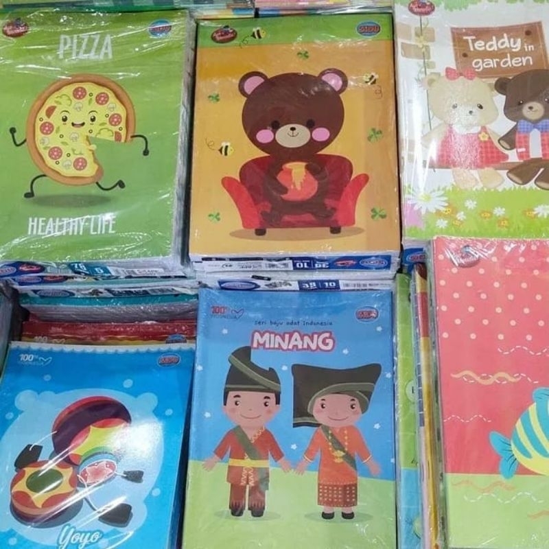 

Buku tulis Sidu isi 38 harga 1pak