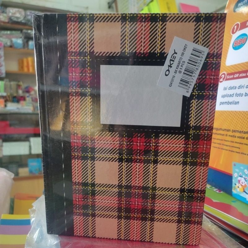 

Buku Okey/Bintang Obor Kuarto isi 100 lembar Hardcover