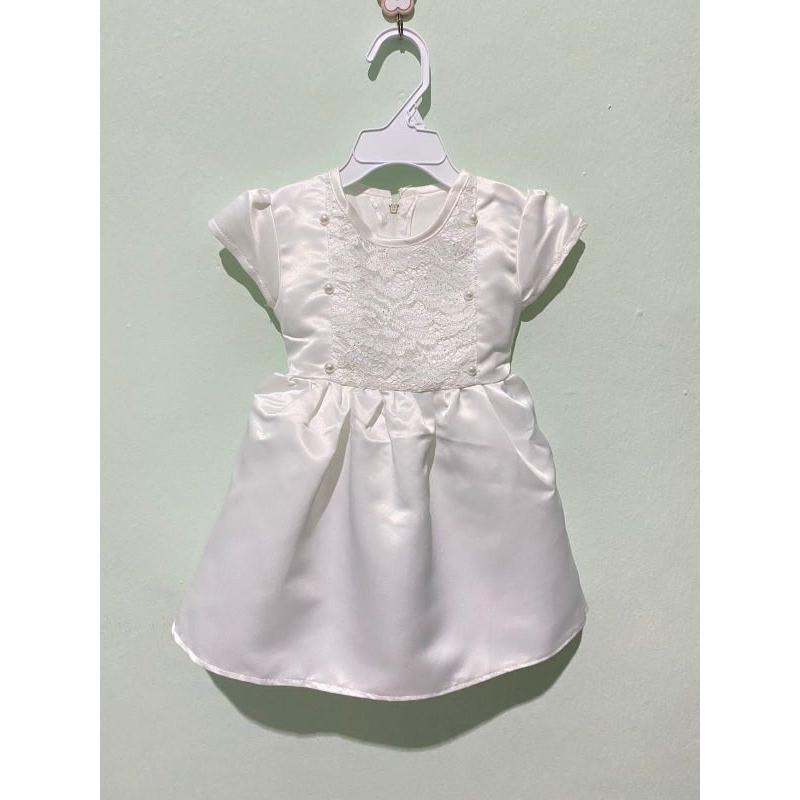 Dress anak usia 1-2 tahun/ Baju Pesta Anak/ Baju Anak Perempuan/ Baju Ultah Anak Perempuan/ Baju Bay