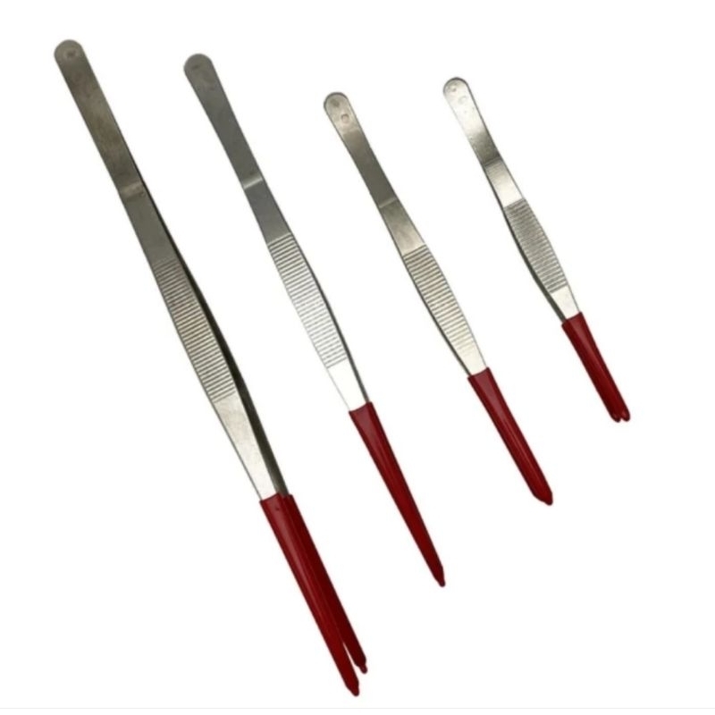 

Pinset Koin Perangko Uang Kertas Aksesoris Ujung Plastik 25 cm