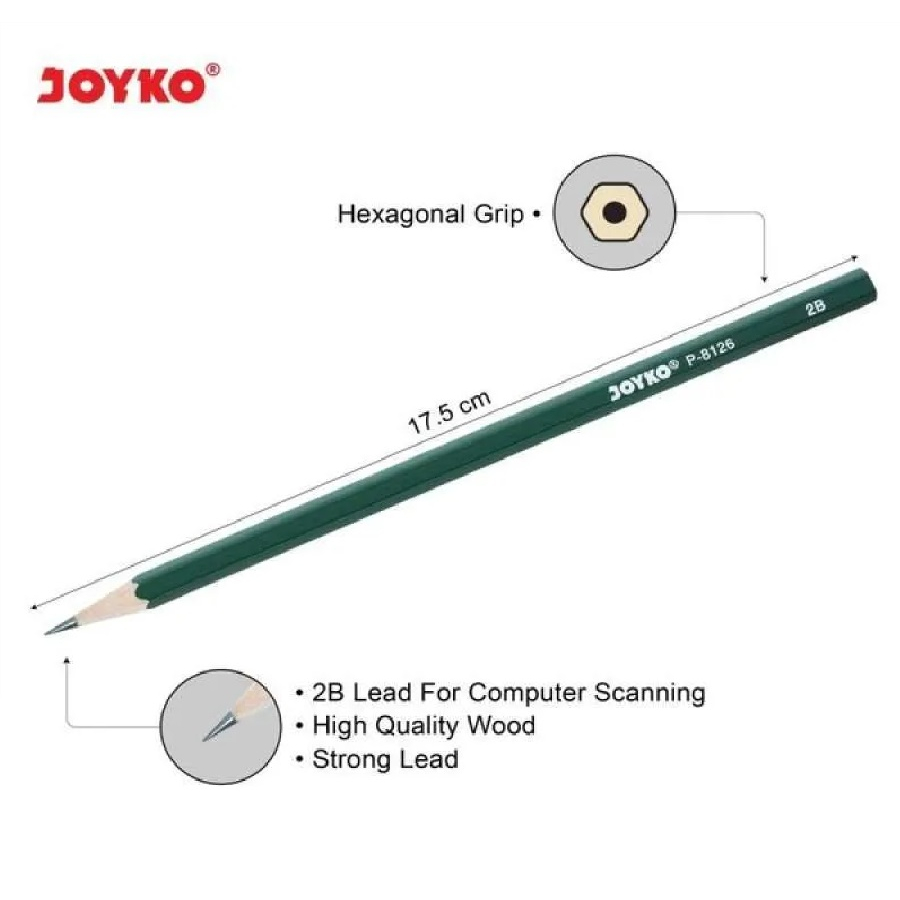 

Joyko 2B Pensil 2 B Joyko Per Pcs