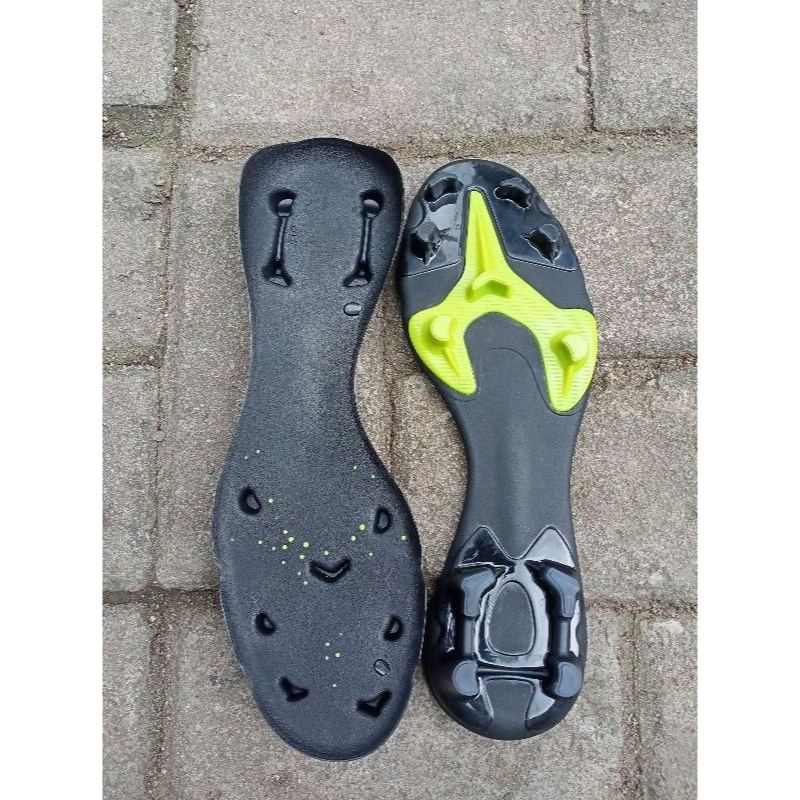 Outsole Black Volt Sol Sole Alas Sepatu Bola Sepatu Sepak Bola Sepatu Sepakbola Sepatu Futsal