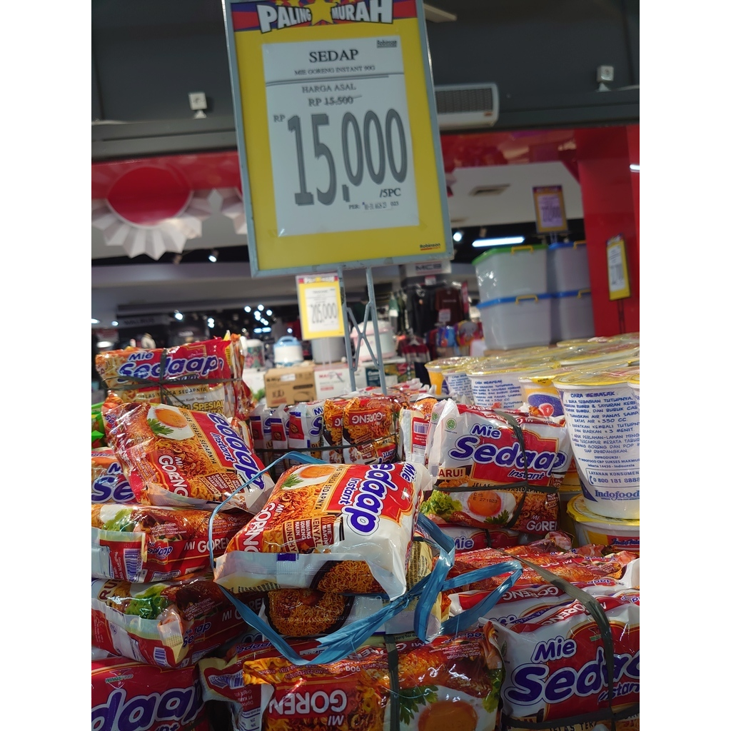 

Sedaap mie goreng 90gr ( 5pcs ) spm