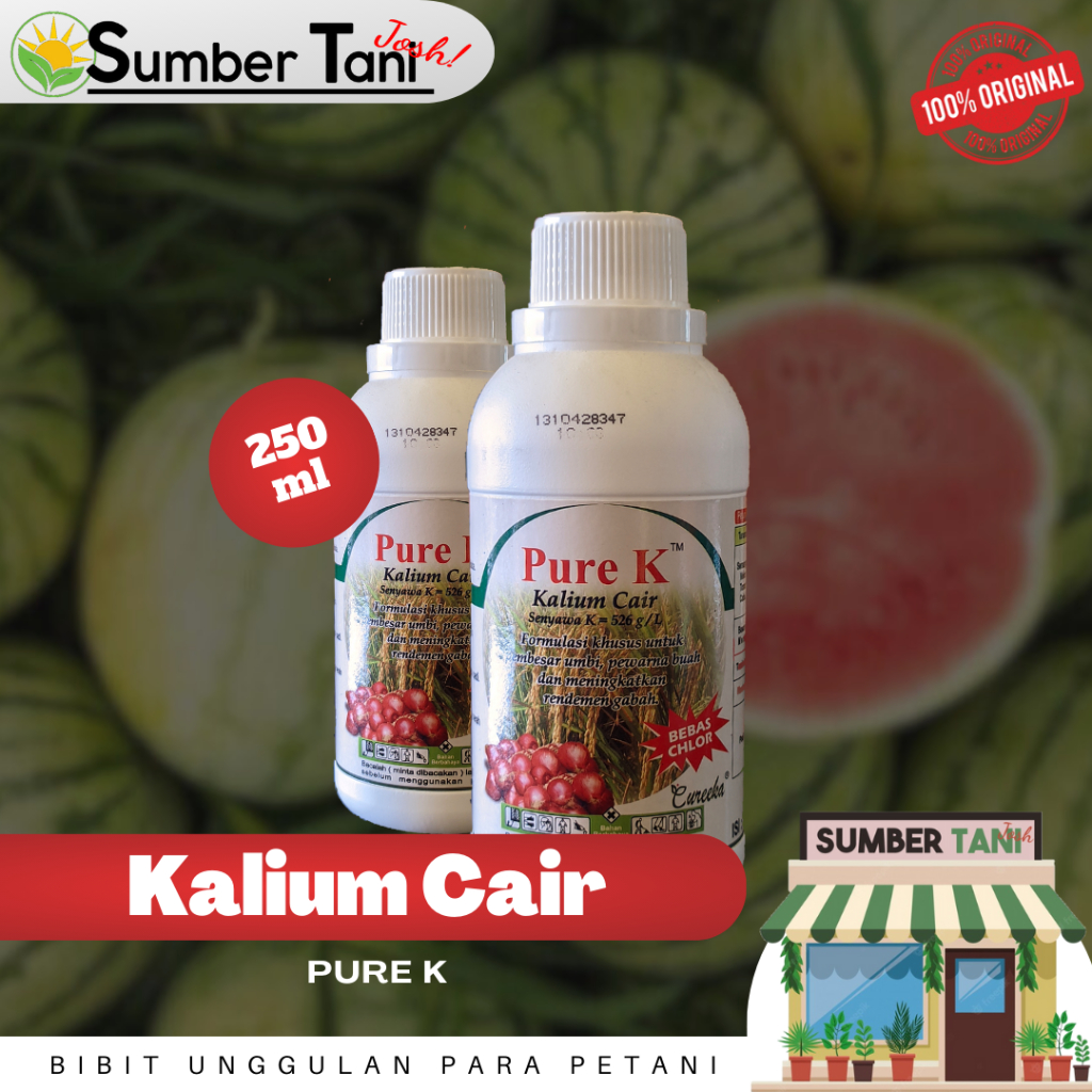 PUPUK PURE K Kalium Cair Isi 250ml