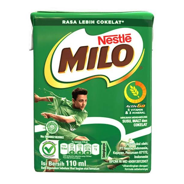 

MILO SUSU UHT KOTAK 110ML