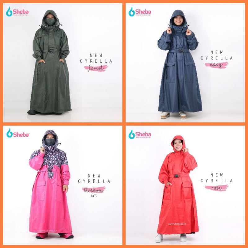 jas hujan Sheba Cyrella