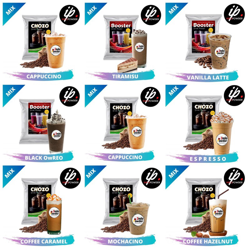 

COFFE SERIES / Bubuk minuman coffe / Bubuk minuman kopi 1kg