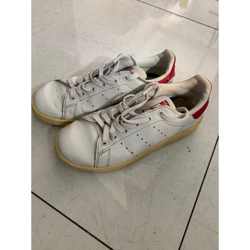 sepatu wanita adidas ori ukuran 36 sepatu cewek putih white adidas 100% ori