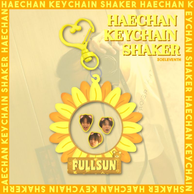 30eleventh - FULLSUN Haechan Keychain Shaker NCT