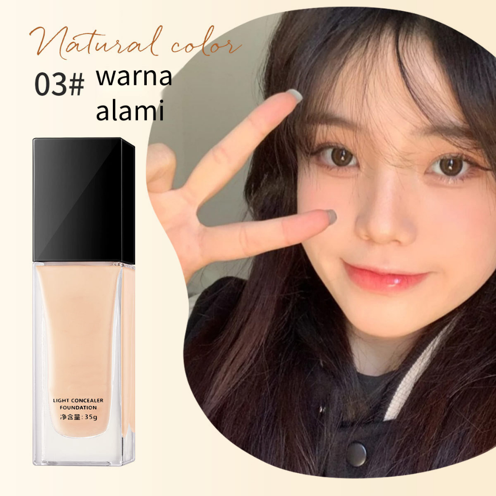 (COD)Foundation Liquid Concealer Cream Waterproof No Makeup Air Cushion BB Cream Primer Stick Moisturizing Student Foundation Cream