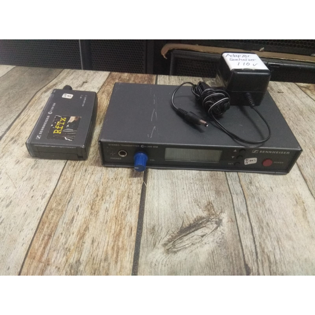 Sennheiser ew 300 IEM G2 In-Ear Wireless Monitor System 2nd