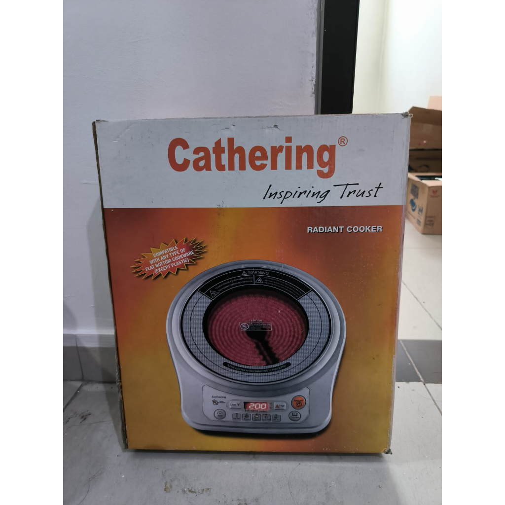 Kompor Listrik Shindo Radiant Cooker 200 Watt Cathering Radiant Cooker (Kompor Halogen)