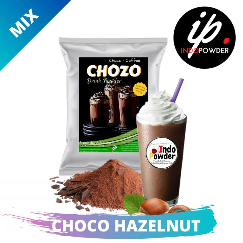 

Bubuk minuman choco hazelnut 1kg/ Choco hazelnut powder