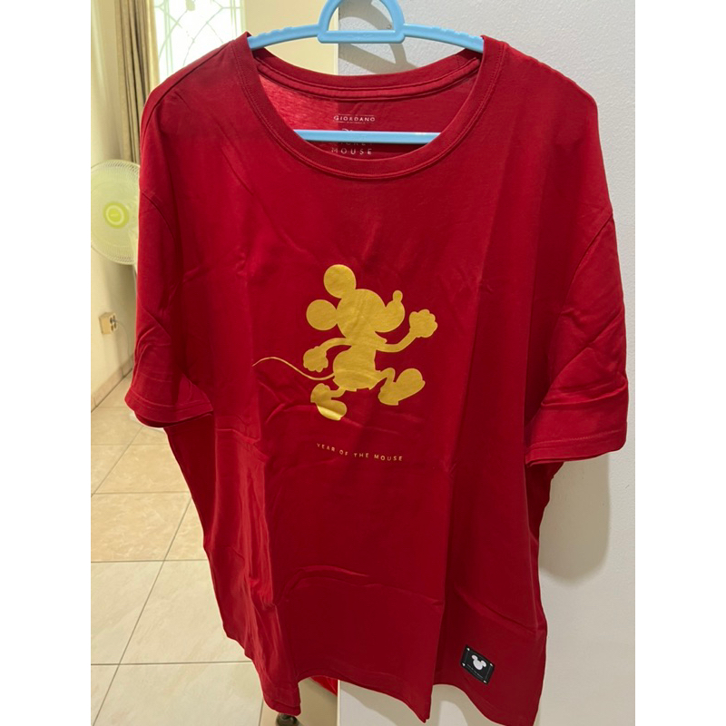Kaos Pria Giordano Original Mickey Mouse XXL