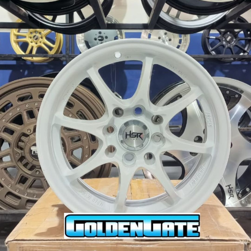 velg HSR HIROSHIMA  R14 baut 8 buat mobil avanza calya kijang dll