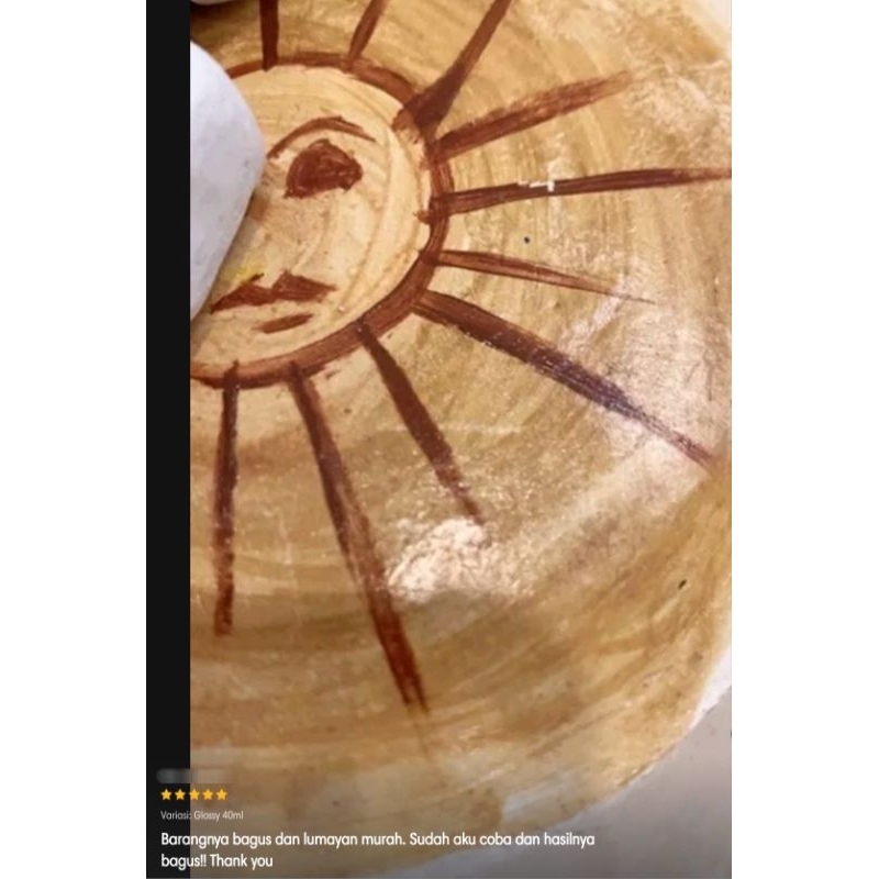 Coating (80Ml) Cairan Pelapis Cat Varnish Finisher Serbaguna Untuk Cat Akrilik Kanvas Sepatu Tas