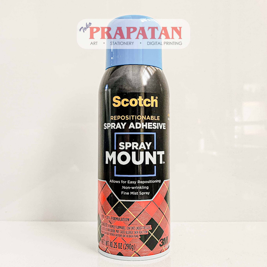 Scotch Spray Mount 3M Spray Adhesive | Lem Semprot