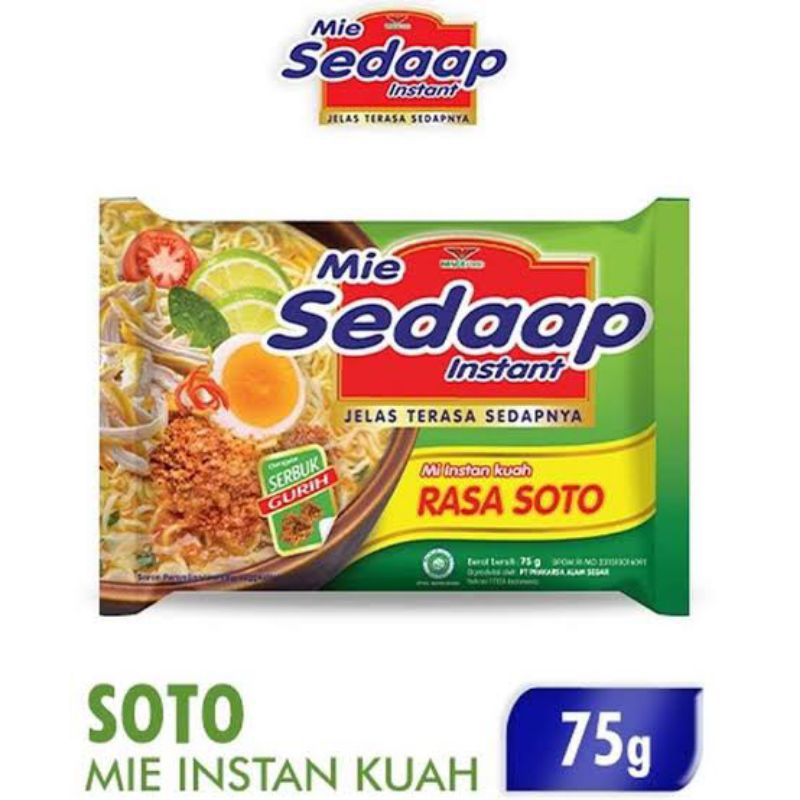 

SEDAP SOTO 5pcs