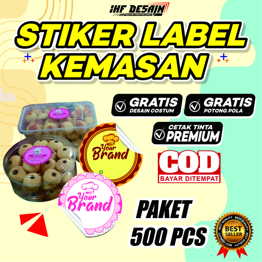 

STIKER LABEL KEMASAN PAKET 500 PCS