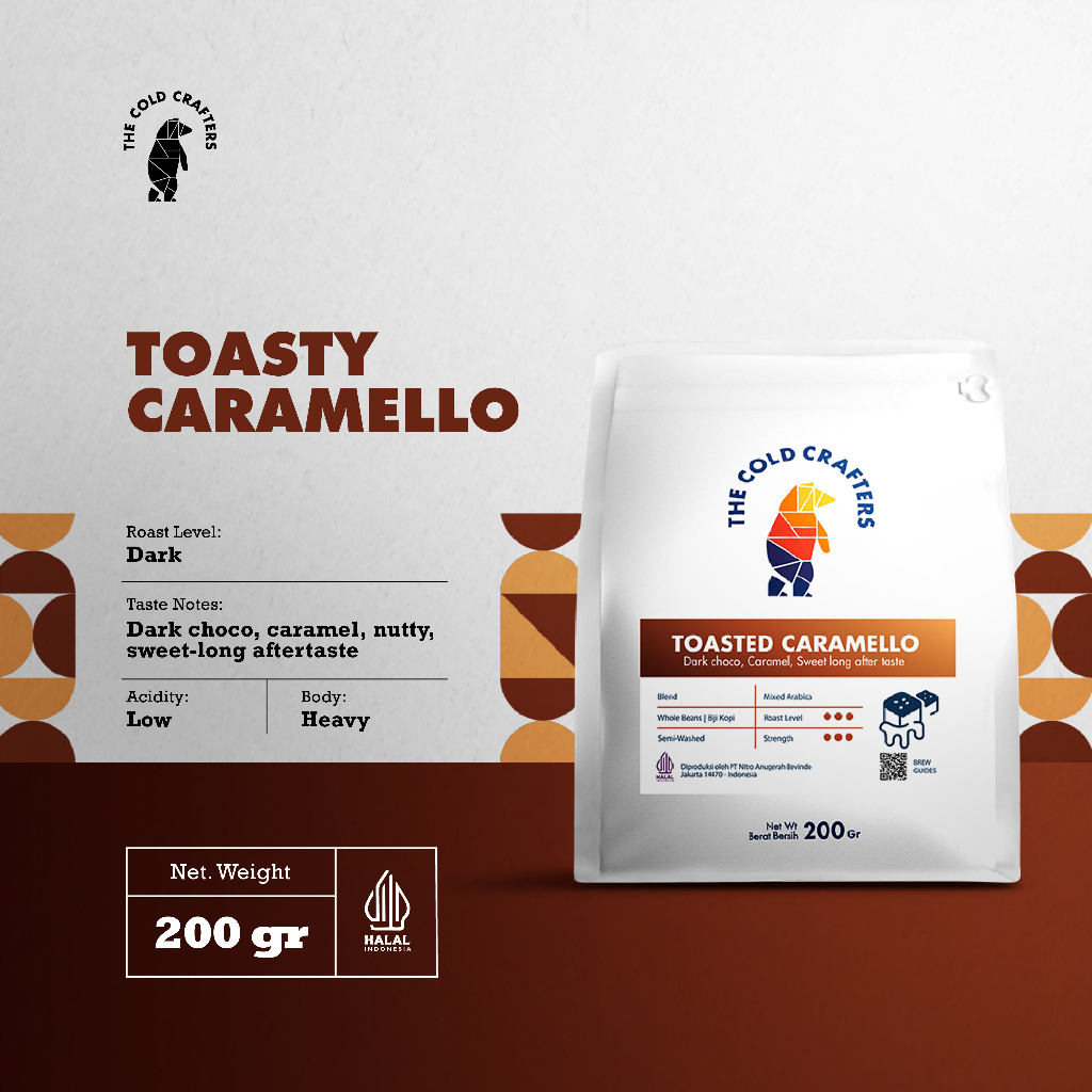 

Toasted Caramello Espresso Blend Coffee Biji Kopi