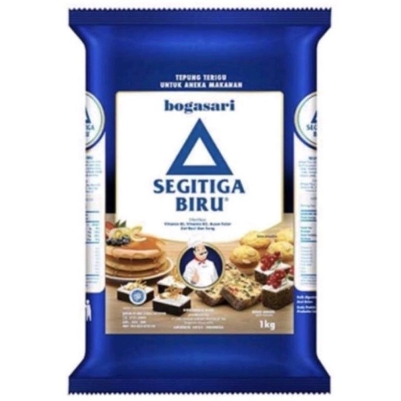 

Tepung terigu Segitiga Biru 1 Kg