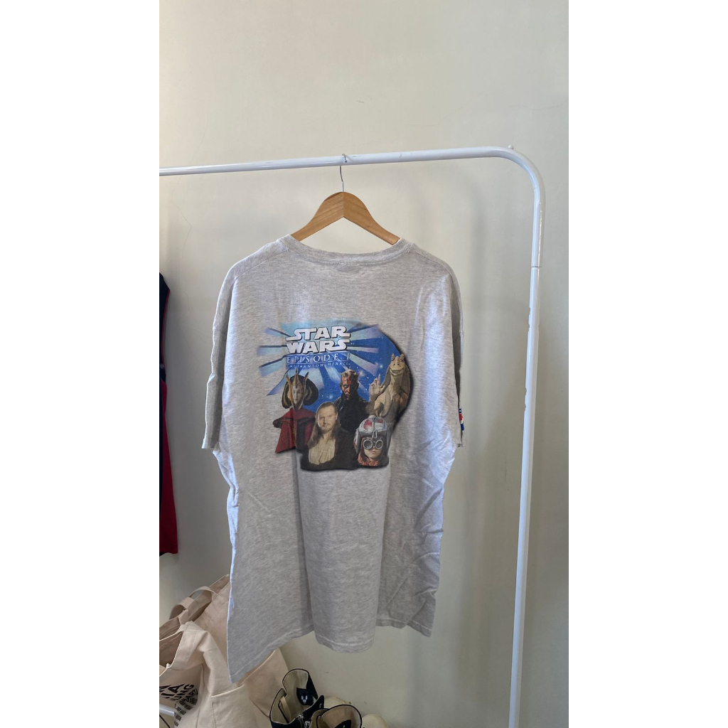 Baju Vintage Star Wars Original - Thrift Kaos Bekas