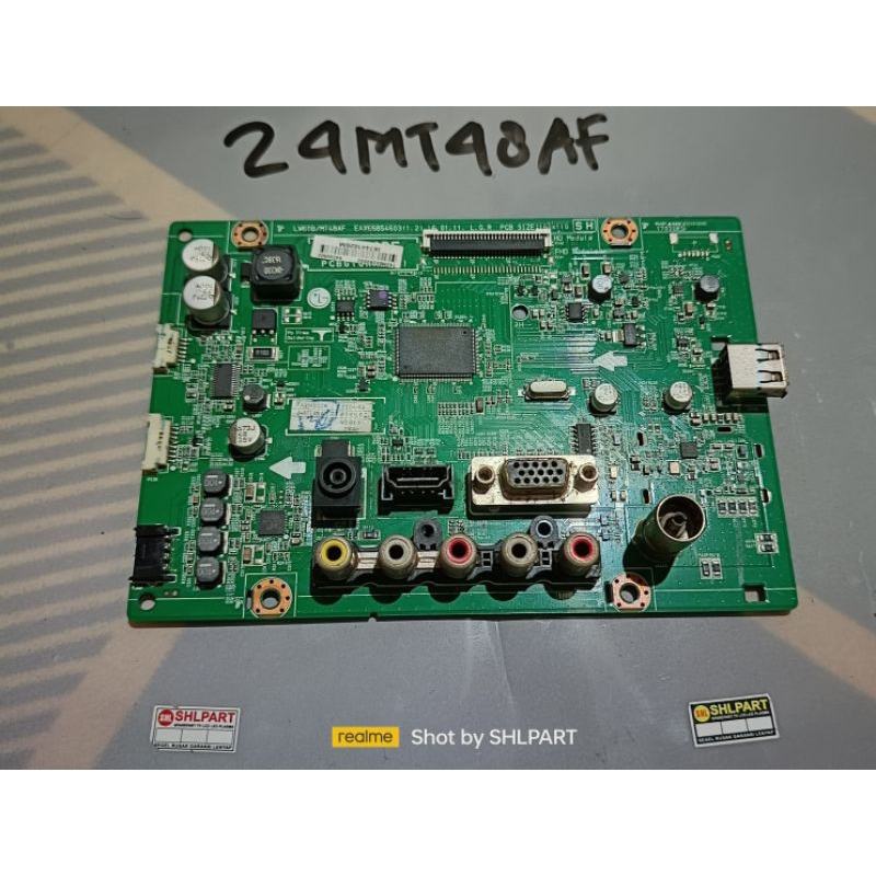 MESIN TV LCD 24mt48af MAINBOARD MB TV LED LG
